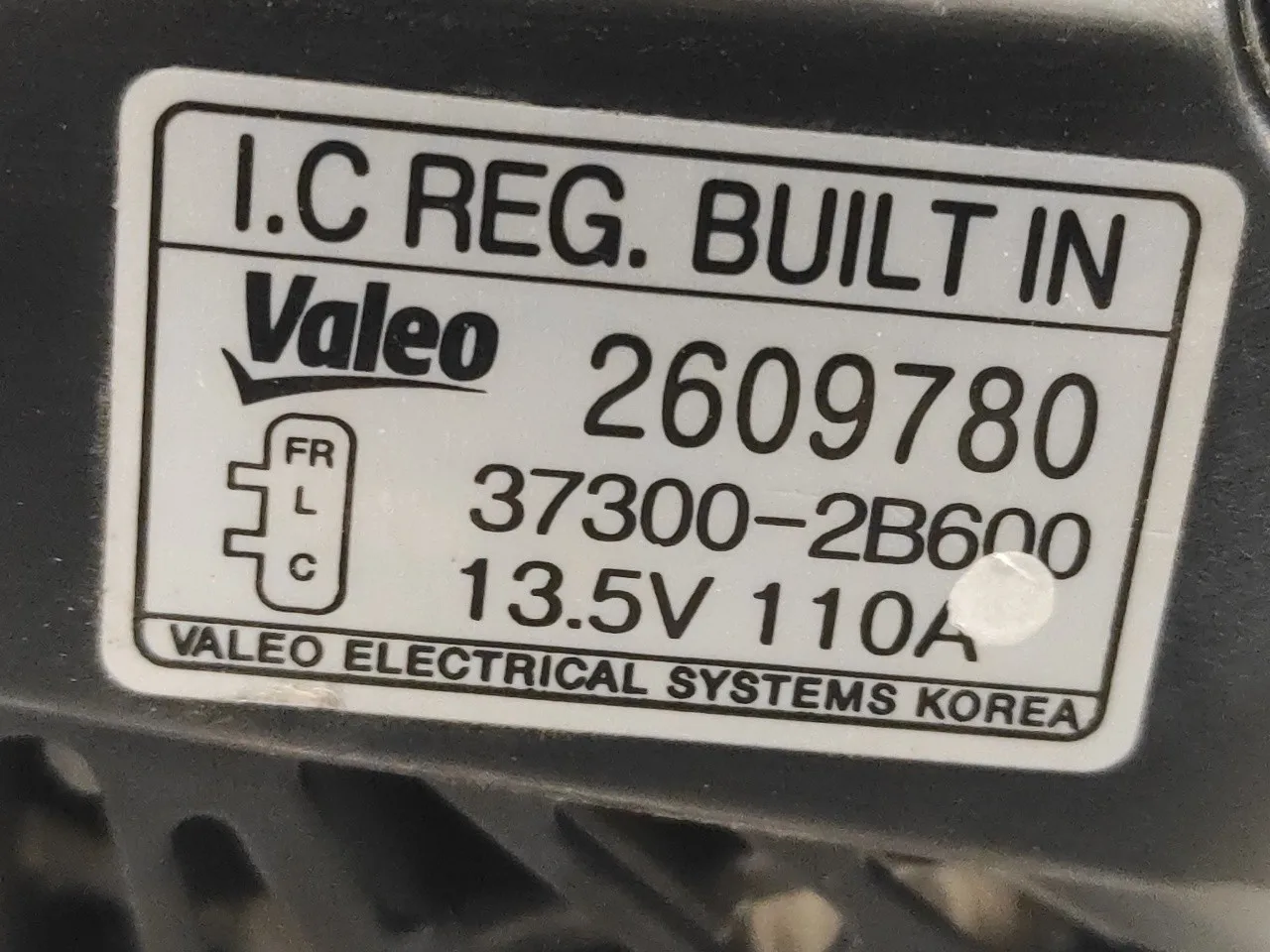 Alternador para Kia Sportage