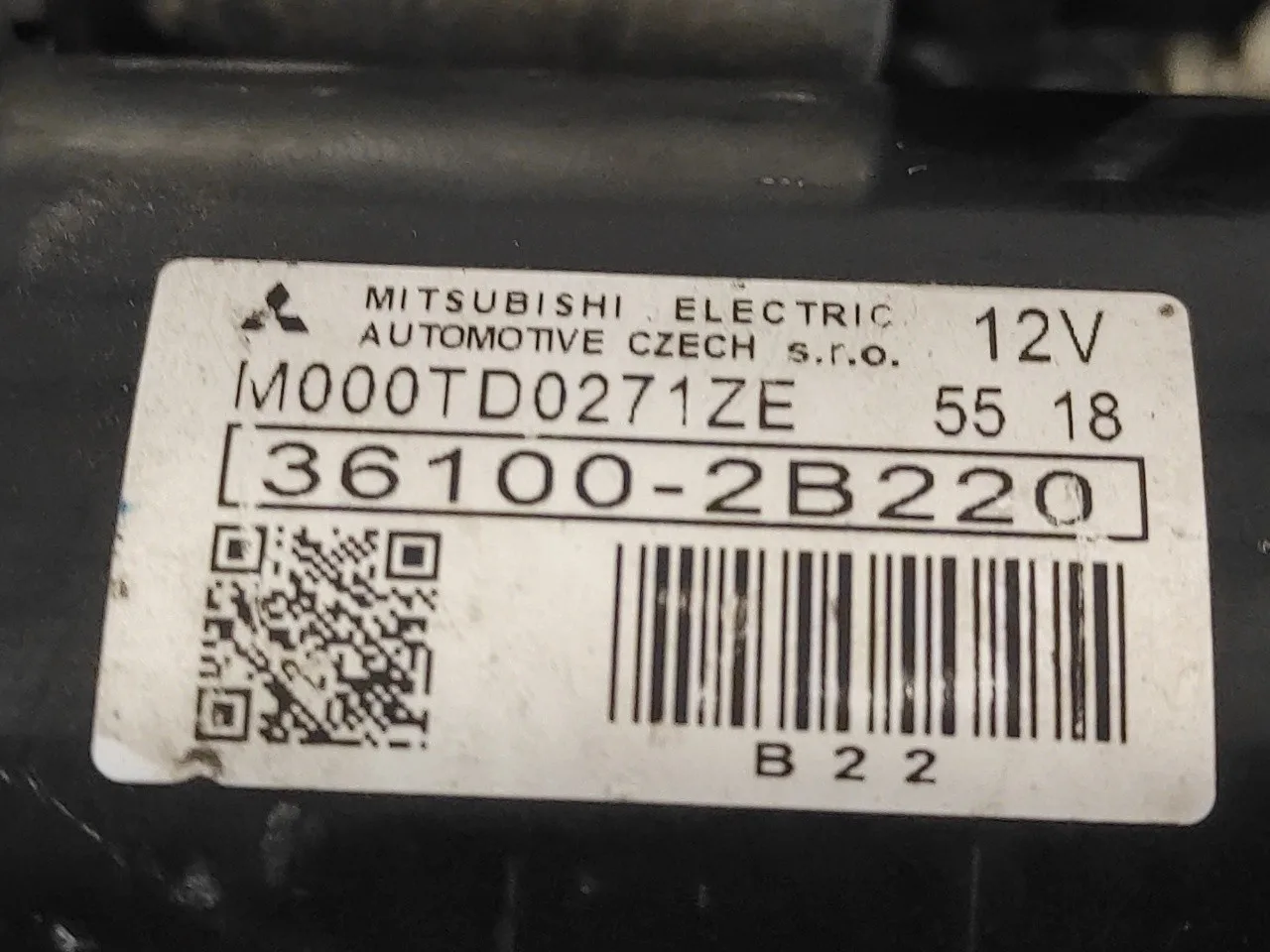Motor Arranque para Kia Sportage