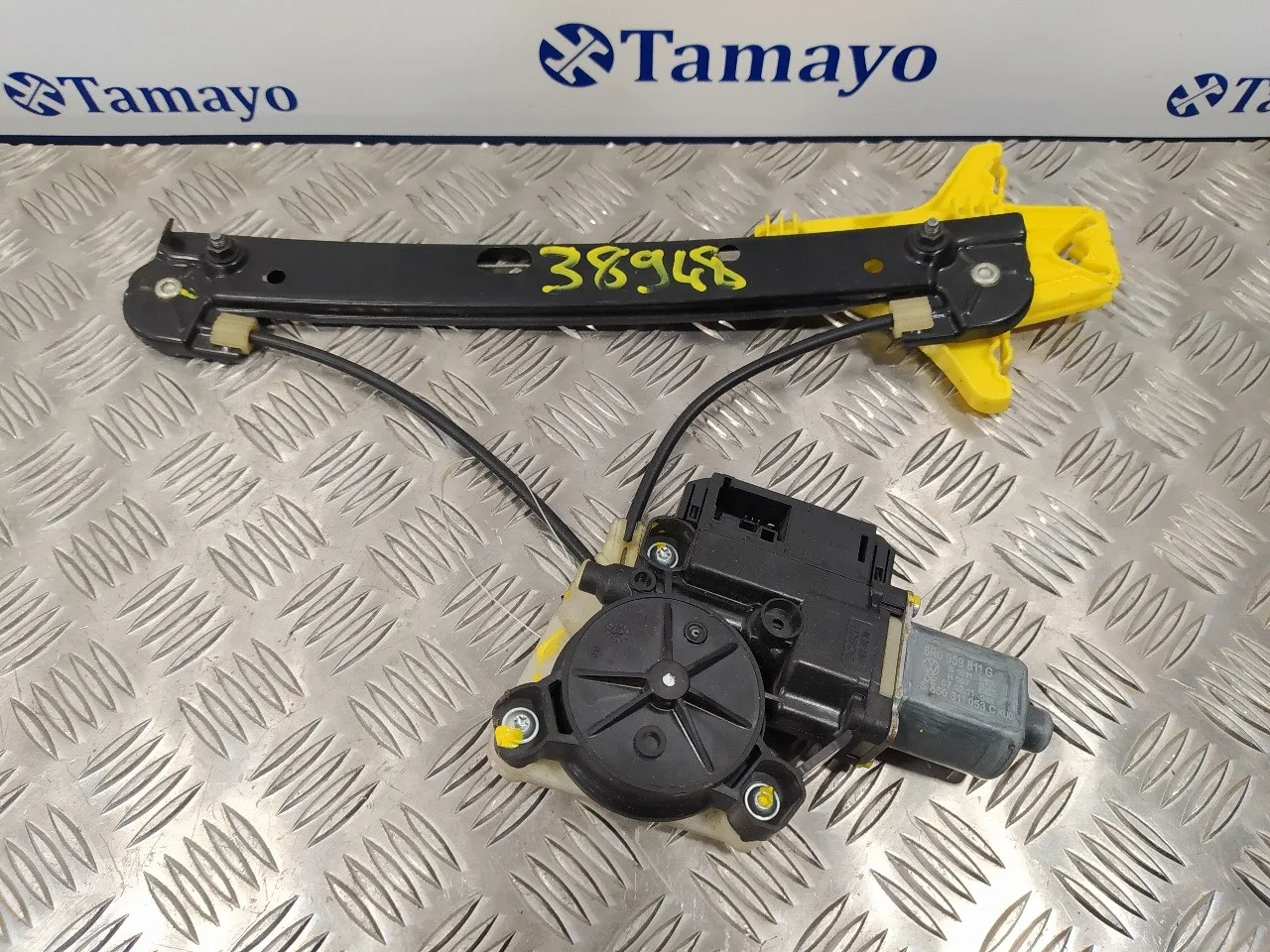 Elevalunas Trasero Izquierdo para Volkswagen Polo (6R1)