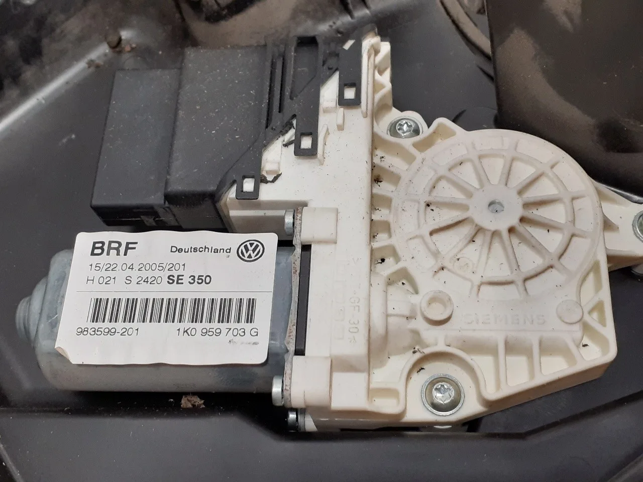 Elevalunas Trasero Izquierdo para Seat Leon (1P1)