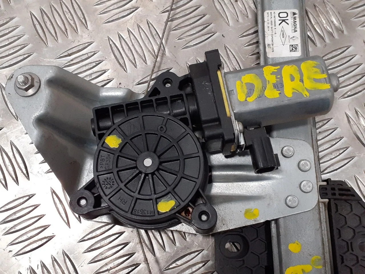 Elevalunas Delantero Derecho para Dacia Sandero