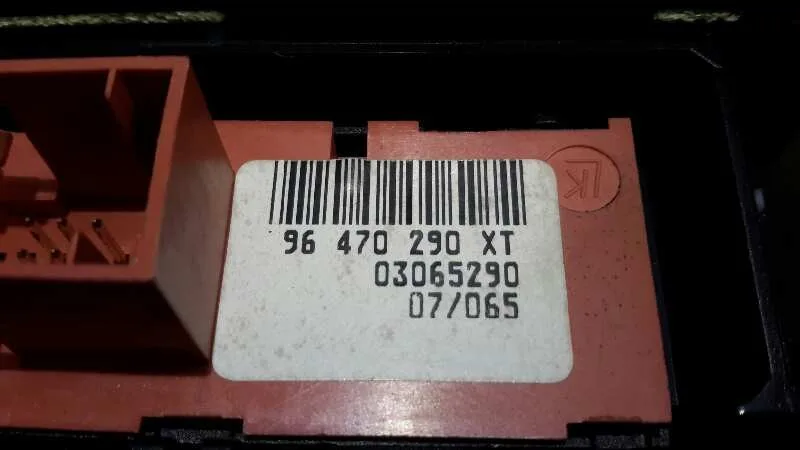 Mando Climatizador para Peugeot 407