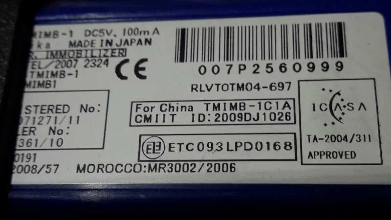 Boton Arranque para Toyota Prius (Nhw30)