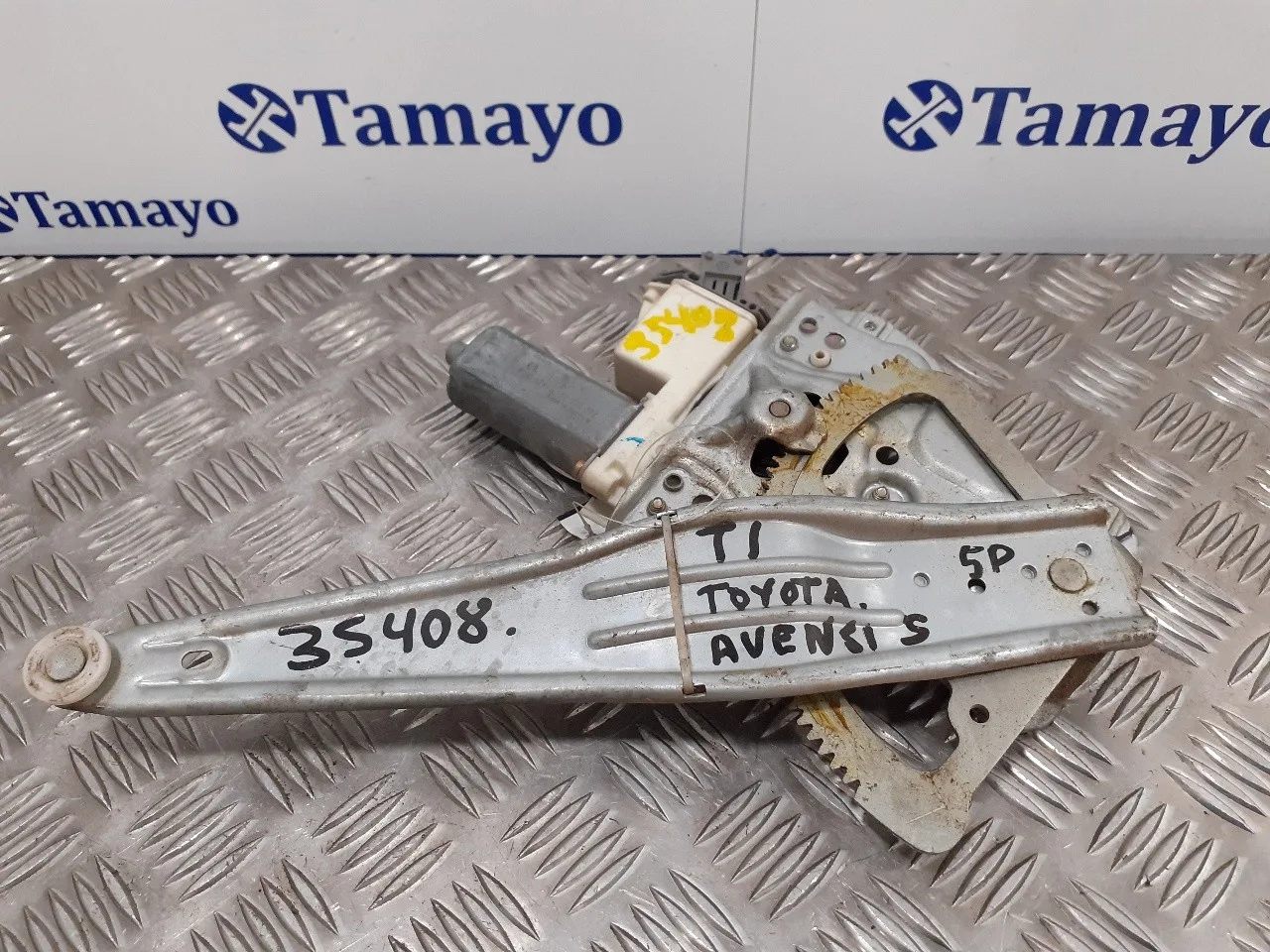 Elevalunas Trasero Izquierdo para Toyota Avensis Berlina (T25)