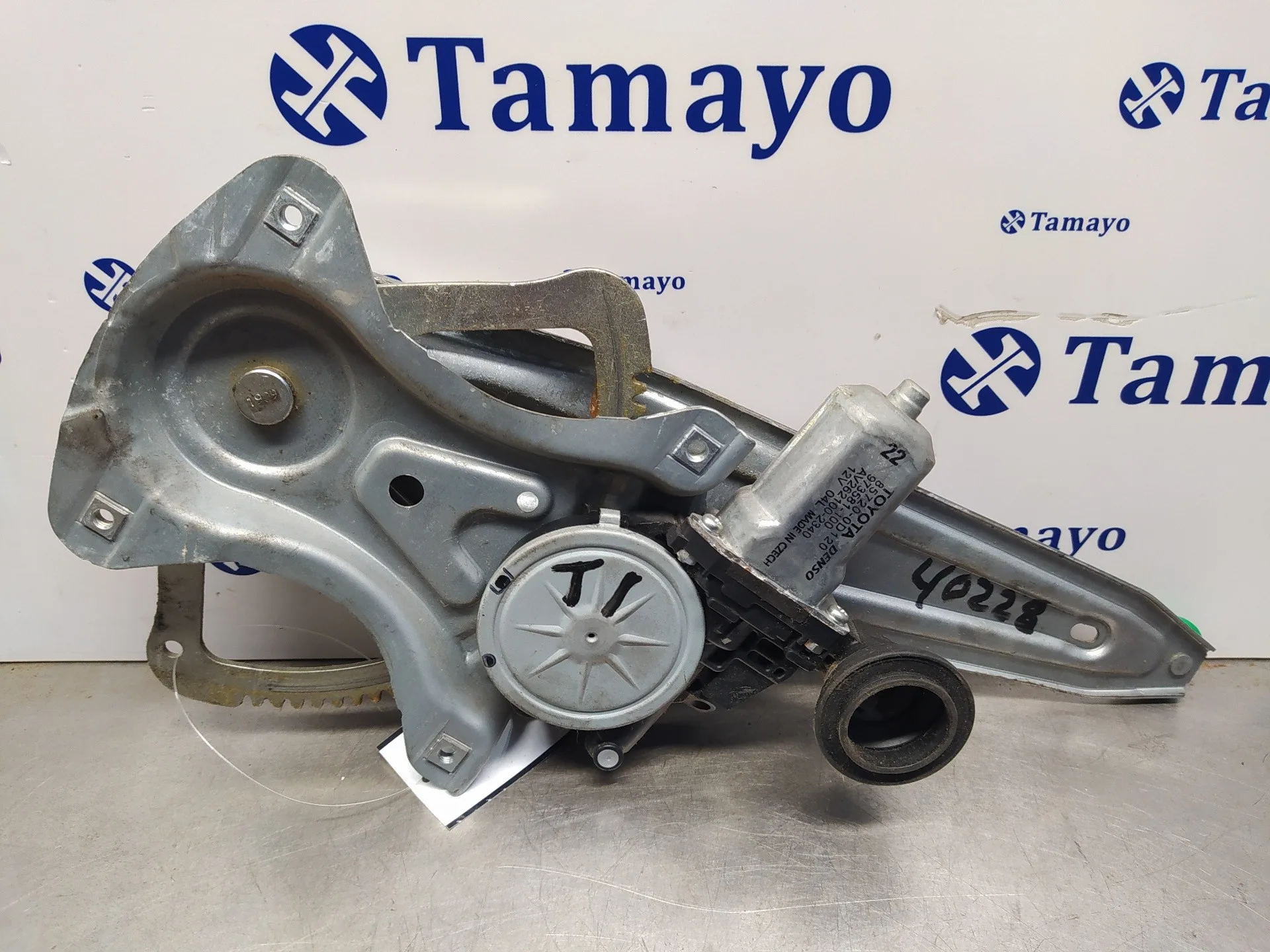 Elevalunas Trasero Derecho para Toyota Auris