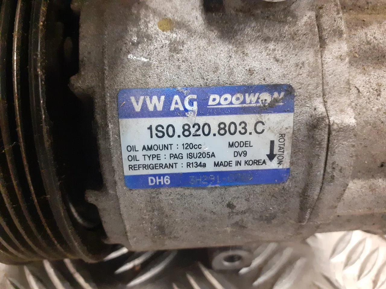 Compresor Aire Acondicionado para Seat Mii (Kf1)