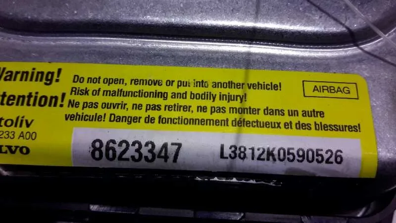 Airbag Delantero Izquierdo para Volvo S40 Berlina