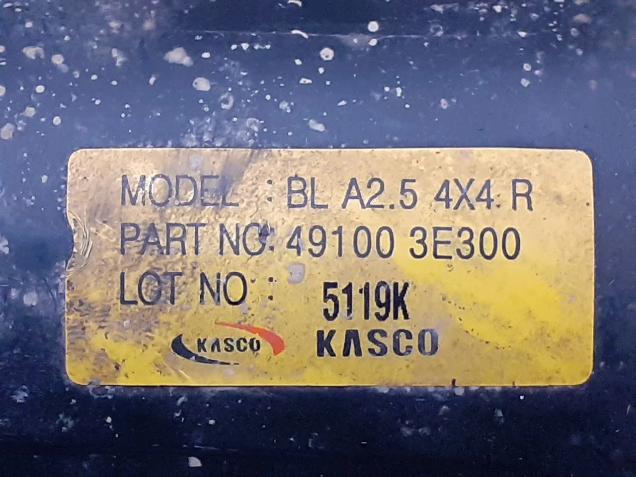 Transmision Central para Kia Sorento