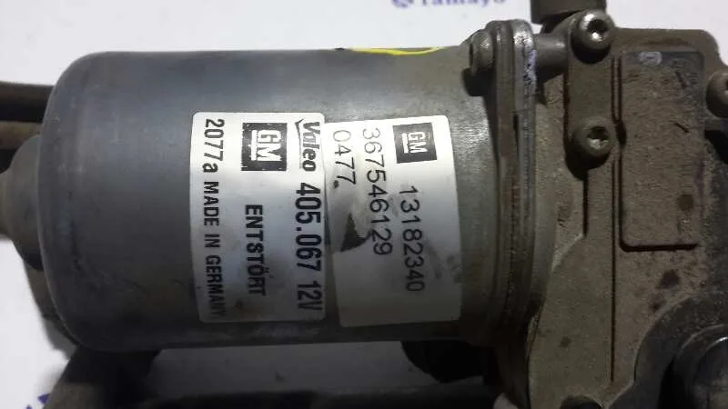 Motor Limpia Delantero para Opel Corsa D
