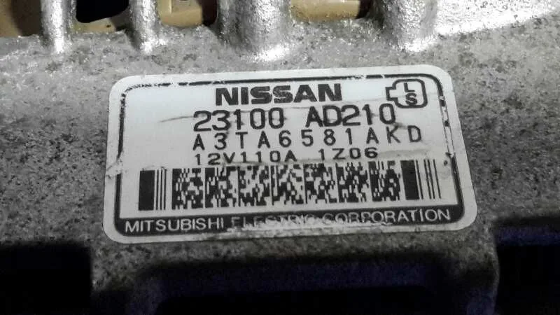 Alternador para Nissan Primera Berlina (P12)