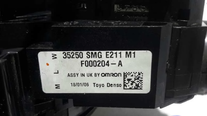Mando Limpia para Honda Civic Berlina 5 (Fk)