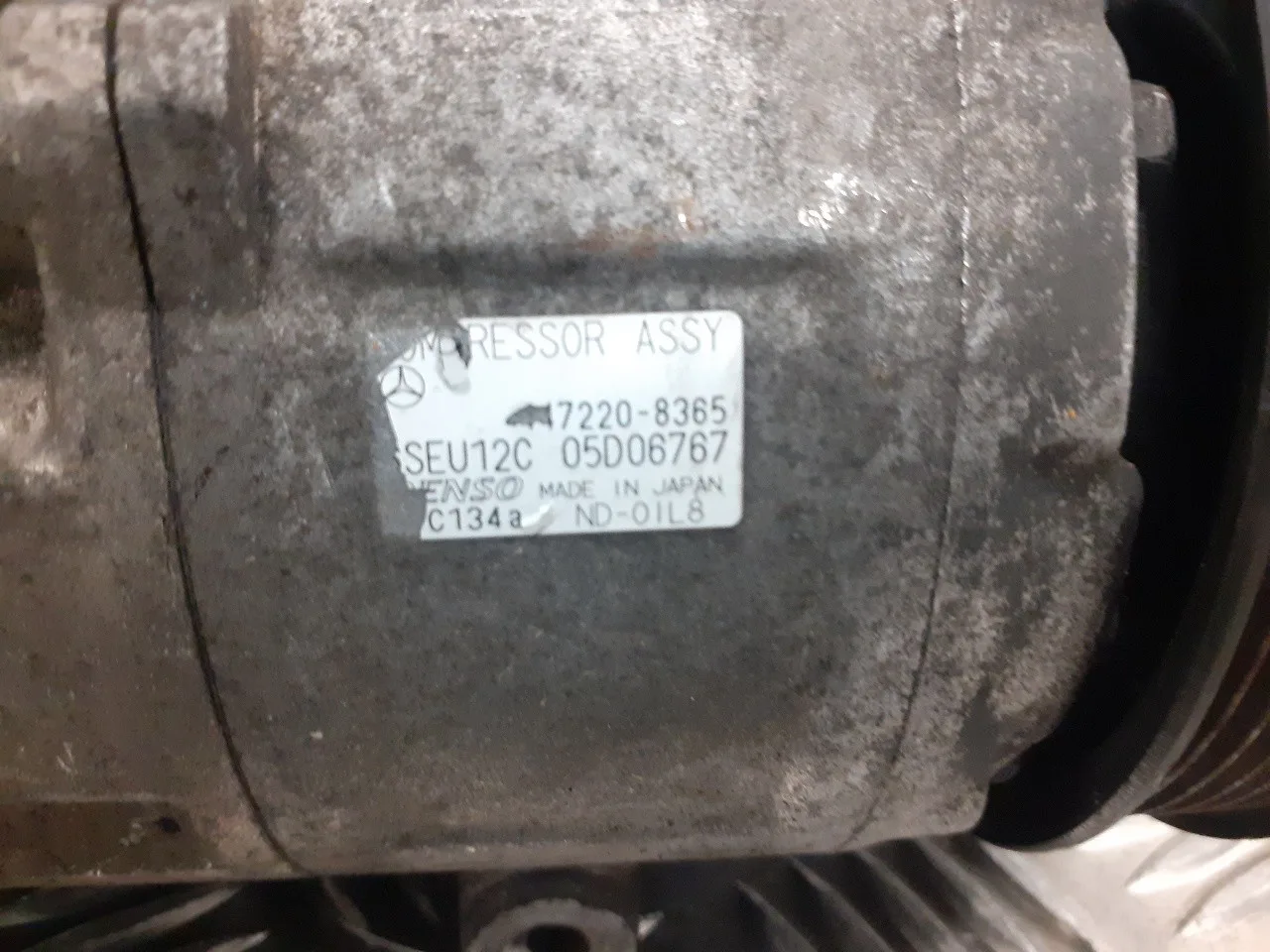 Compresor Aire Acondicionado para Mercedes-Benz Vaneo (W414) Furgoneta Compacta
