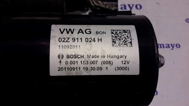 Motor Arranque para Volkswagen Golf Vi (5K1)