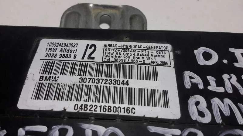 Airbag Lateral Izquierdo para Bmw X5 (E53)