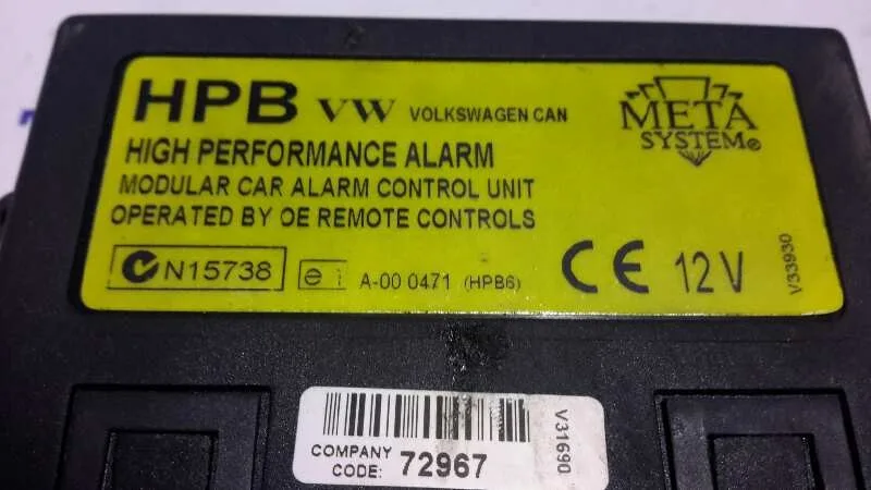 Modulo Alarma para Volkswagen Passat Variant (3C5)