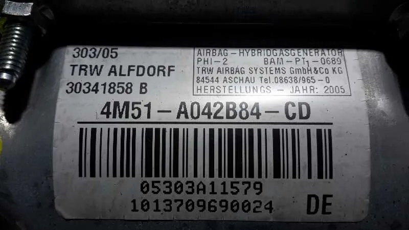 Airbag Delantero Derecho para Ford Focus Sportbreak (Cap)