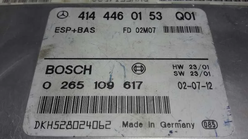 Centralita Esp para Mercedes-Benz Vaneo (W414) Furgoneta Compacta