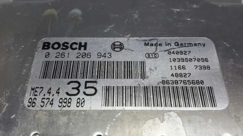 Centralita Motor Uce para Peugeot 307 (S1)