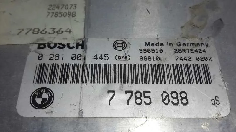 Centralita Motor Uce para Bmw Serie 3 Berlina (E46)