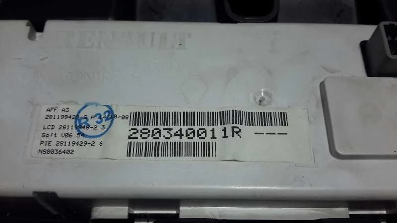 Pantalla Multifuncion para Renault Megane Iii Berlina 5 P