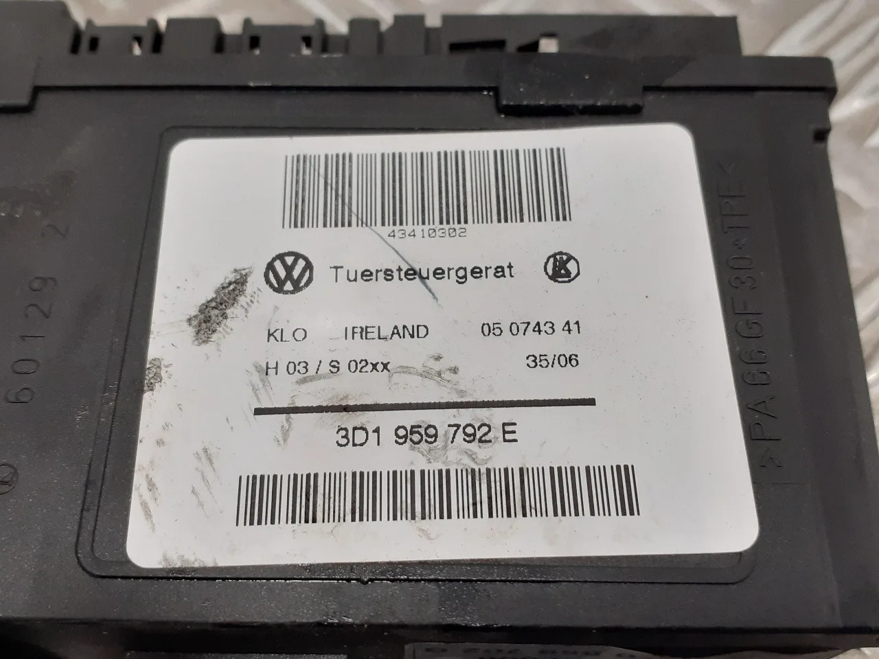 Motor Elevalunas Delantero Derecho para Volkswagen Touareg (7L6)