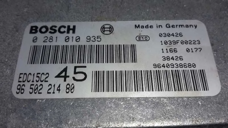 Centralita Motor Uce para Peugeot 307 Break / Sw (S1)