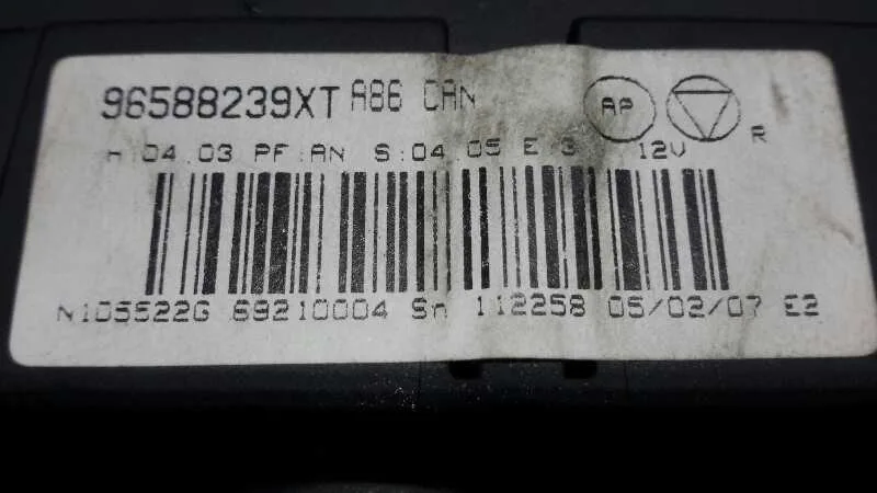 Mando Climatizador para Citroën C3
