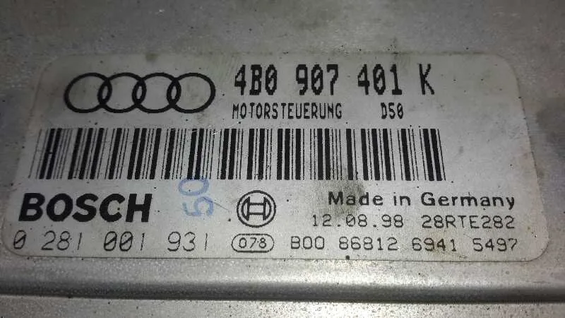 Centralita Motor Uce para Audi A6 Berlina (4B2)