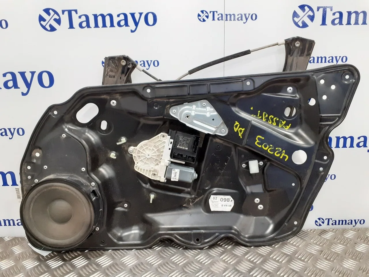 Elevalunas Delantero Derecho para Volkswagen Passat Berlina (3C2)