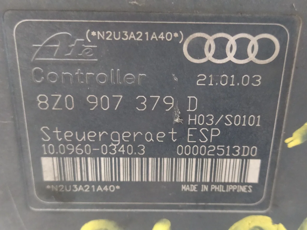 Abs para Audi A2 (8Z)