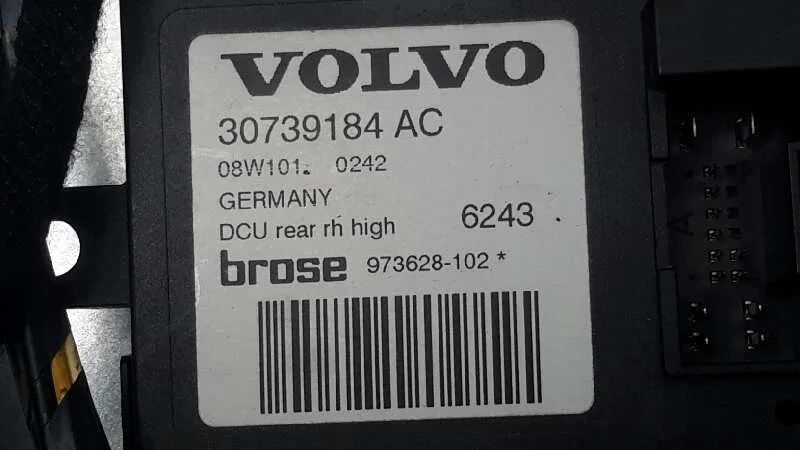 Elevalunas Trasero Derecho para Volvo S40 Berlina