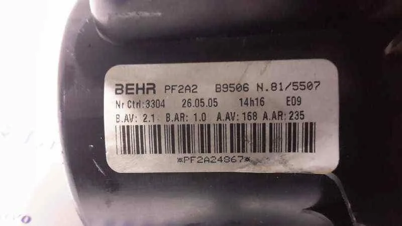 Motor Calefaccion para Peugeot 307 (S1)