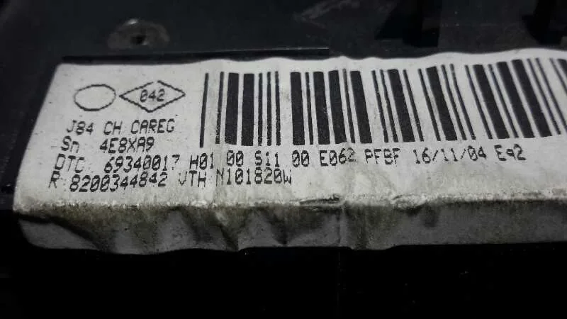 Mando Climatizador para Renault Scenic Ii