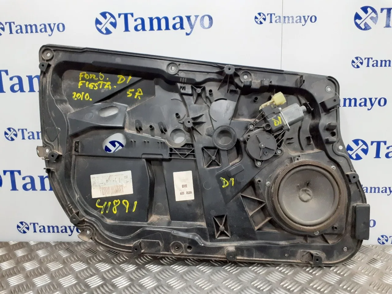 Elevalunas Delantero Izquierdo para Ford Fiesta (Cb1)
