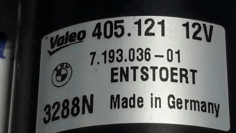 Motor Limpia Delantero para Bmw Serie 1 Berlina (E81/E87)