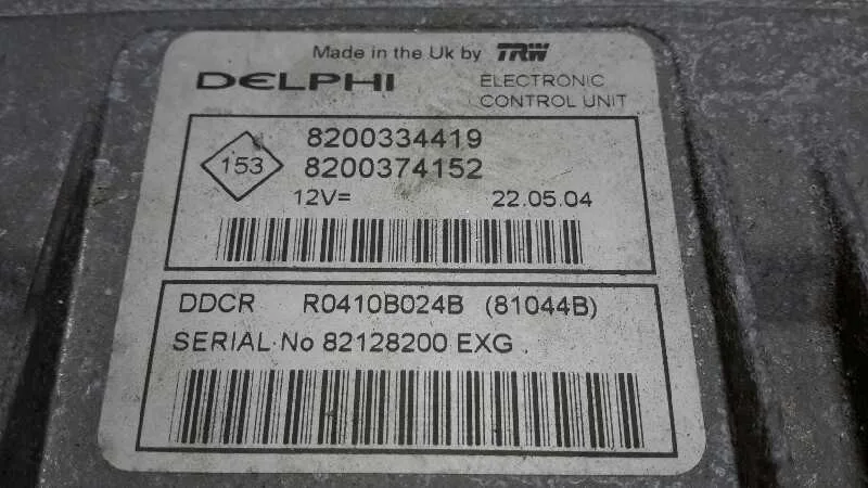 Centralita Motor Uce para Renault Megane Ii Berlina 3P
