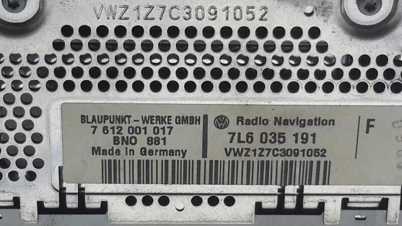 Sistema Navegacion Gps para Volkswagen Touareg (7La)