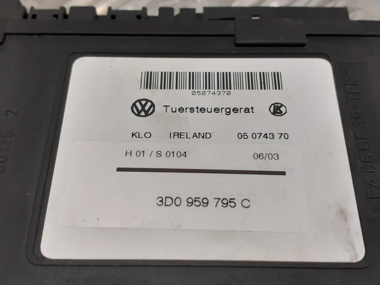 Motor Elevalunas Trasero Izquierdo para Volkswagen Touareg (7La)