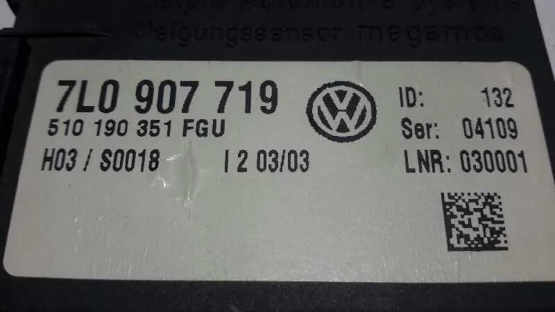 Centralita Inmovilizador para Volkswagen Touareg (7La)