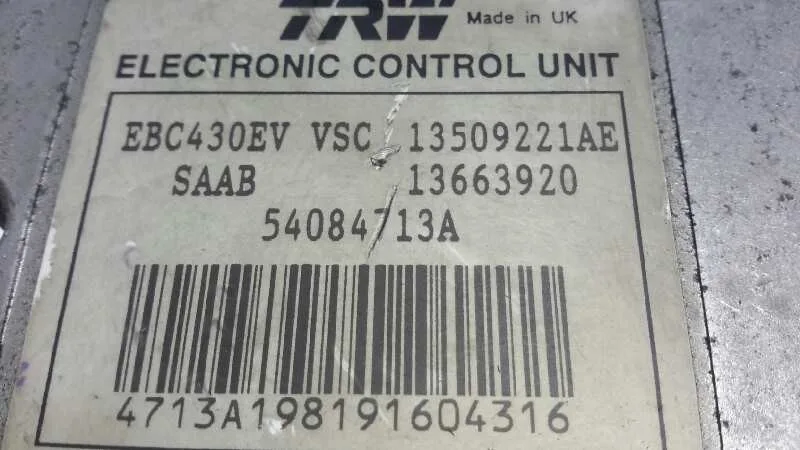 Abs para Saab 9-3 Berlina