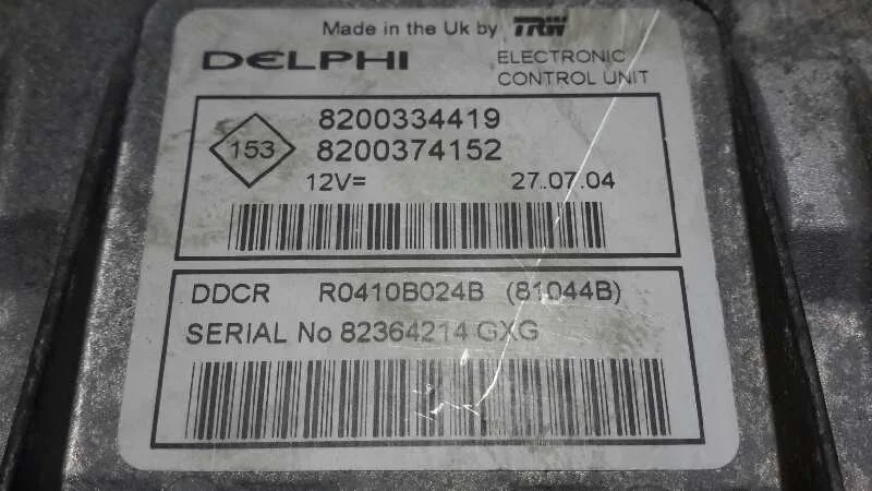 Centralita Motor Uce para Renault Megane Ii Berlina 3P