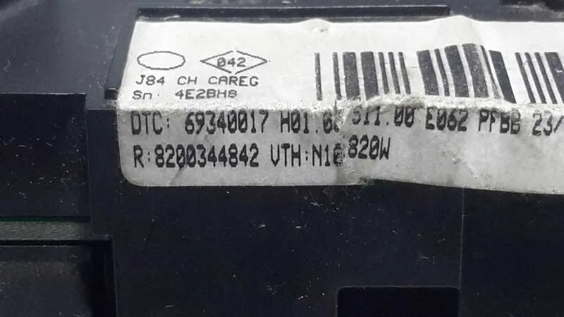 Mando Climatizador para Renault Scenic Ii