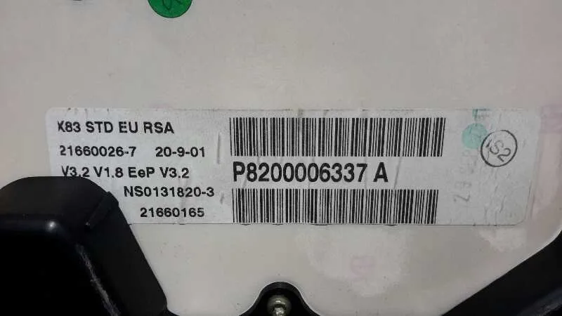 Cuadro Instrumentos para Renault Trafic Caja Cerrada (Ab 4.01)