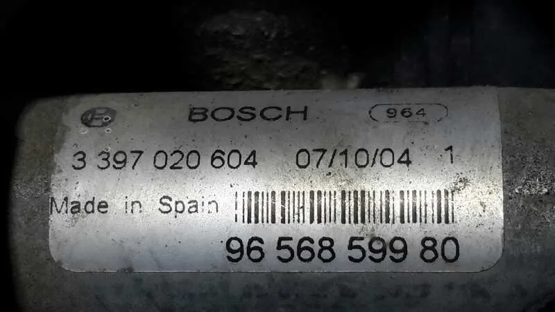 Motor Limpia Delantero para Peugeot 407