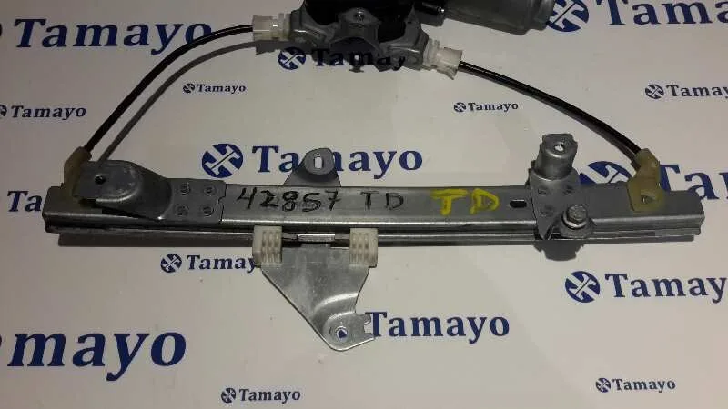 Elevalunas Trasero Derecho para Nissan Qashqai (J10)