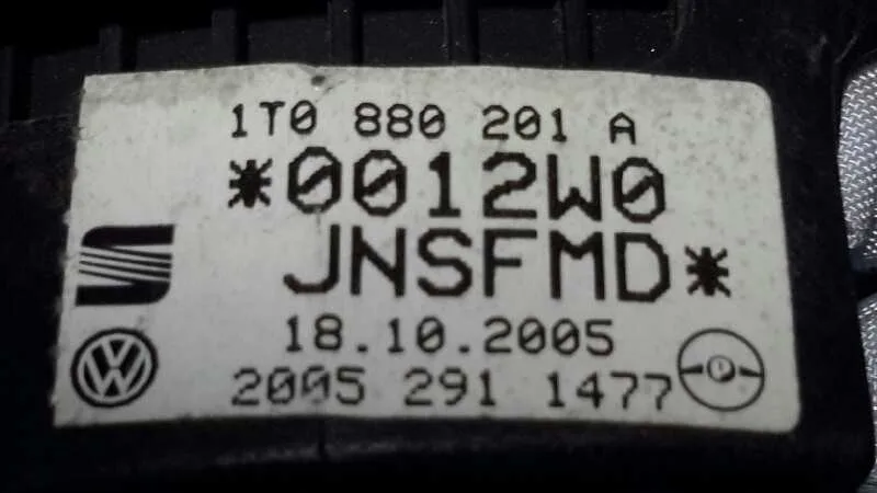 Airbag Delantero Izquierdo para Volkswagen Touran (1T1)