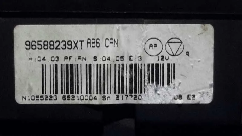 Mando Climatizador para Citroën C2