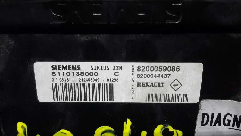 Centralita Motor Uce para Renault Megane I Coupe Fase 2 (Da..)
