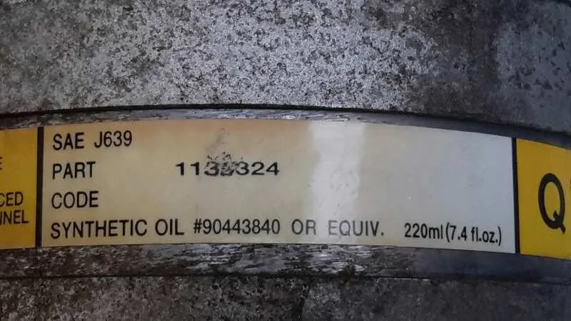 Compresor Aire Acondicionado para Opel Vectra B Berlina