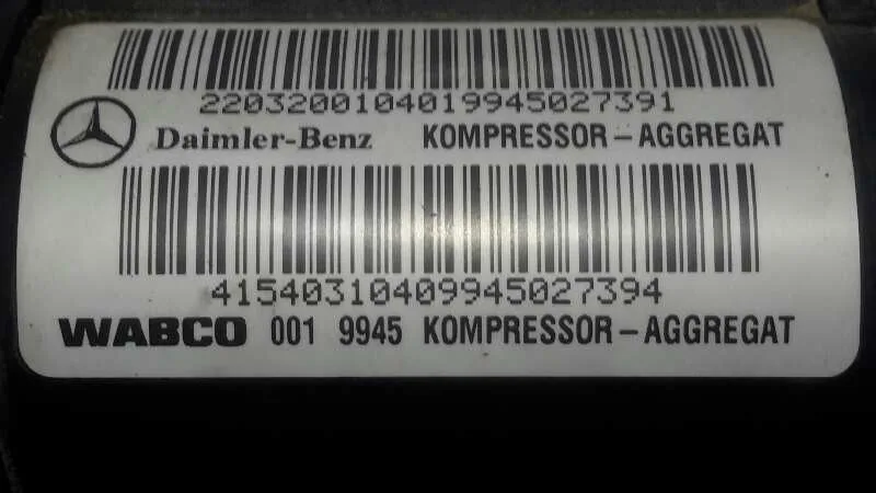 Bomba Suspension para Mercedes-Benz Clase M (W163)